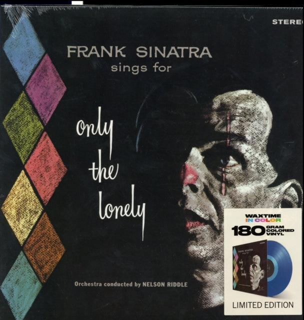 Frank Sinatra LP Vinyl Record - Only The Lonely (Limited Transparent Blue Vinyl)
