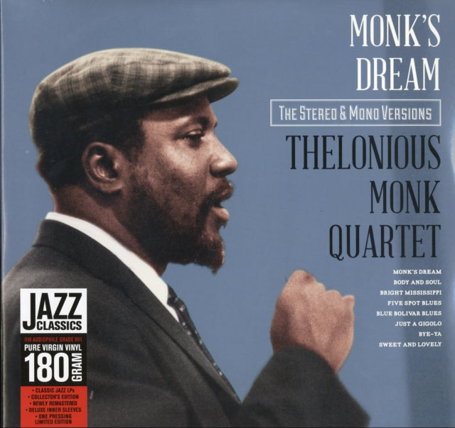 Thelonious Monk Quartet LP Vinyl Record - Monks Dream (The Original Stereo & Mono Versions)