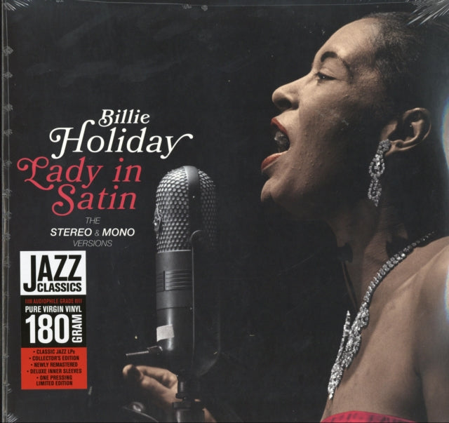 Billie Holiday LP Vinyl Record - Lady In Satin (The Original Stereo & Mono Versions)