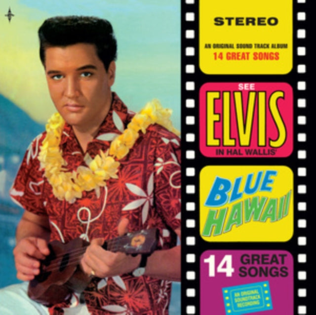 Elvis Presley LP Vinyl Record - Blue Hawaii (+7 Inch Solid Yellow Bonus Vinyl)