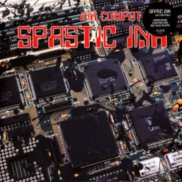 Spastic Ink LP - Ink Compatible (Red/Black Splatter Vinyl)