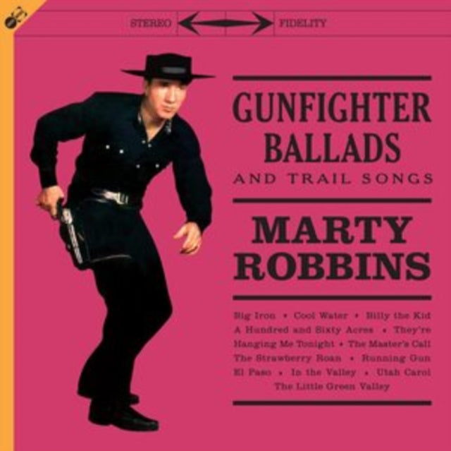 Marty Robbins LP Vinyl Record - Gunfighter Ballads And Trail Songs