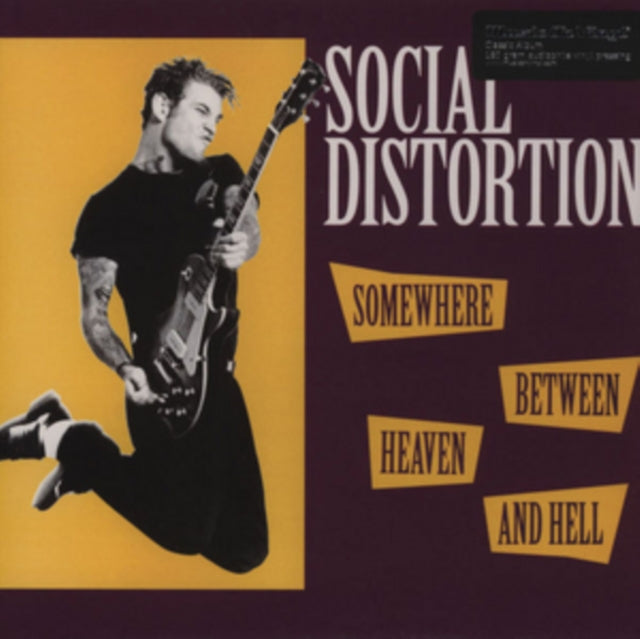 Social Distortion LP - Somewhere Between Heaven And Hell