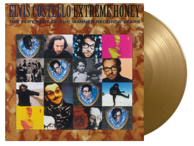 Elvis Costello LP Vinyl Record - Extreme Honey (Very Best Of Warner Years) (Coloured Vinyl)