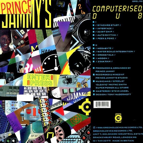 Prince Jammy LP - Computerised Dub