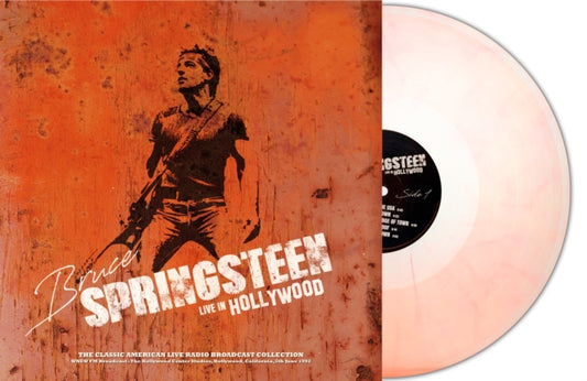 Bruce Springsteen LP Vinyl Record - WNEW FM Broadcast The Hollywood Center Studios Hollywood Ca 5th June 19 92 (Natural Clear Marble Vinyl)