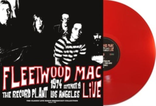 Fleetwood Mac LP Vinyl Record - Live At The Record Plant 19 74 (Red Vinyl)