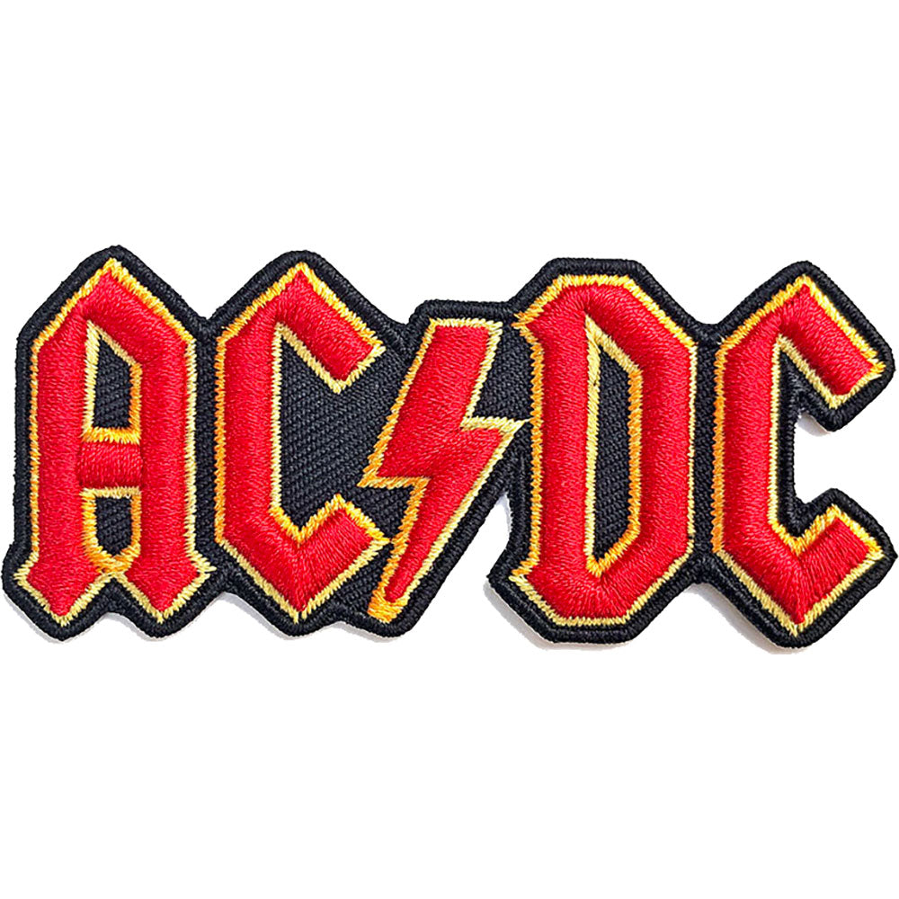 AC/DC Patch - Cut-Out 3D Logo Woven Patch