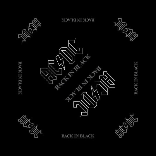 AC/DC Bandana - Back In Black