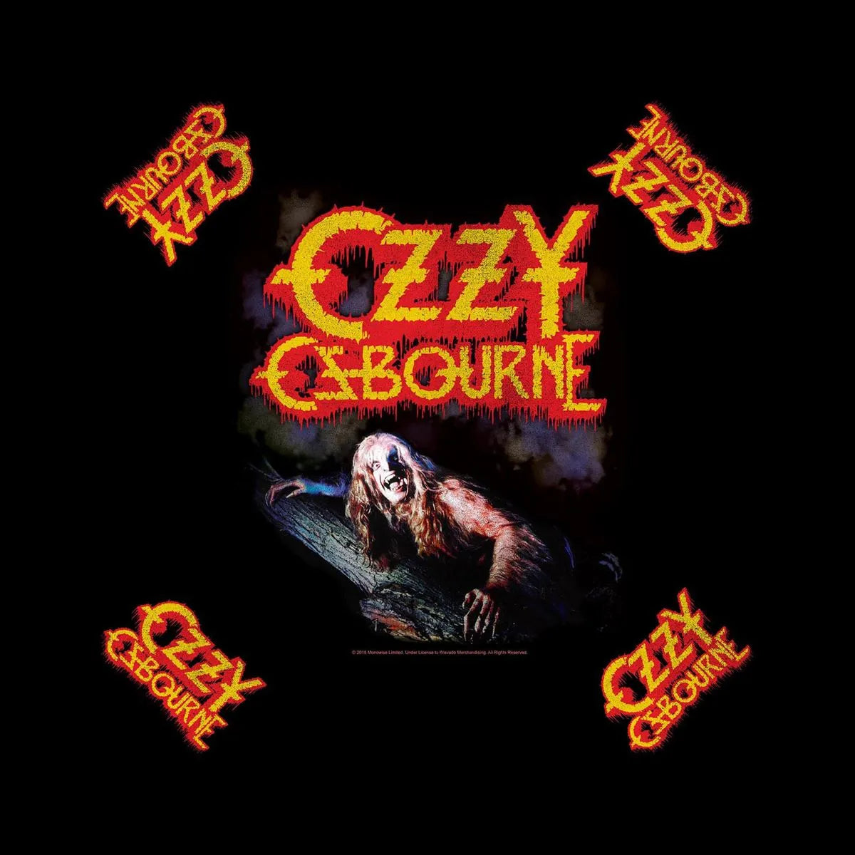 Ozzy Osbourne Bandana - Bark At The Moon