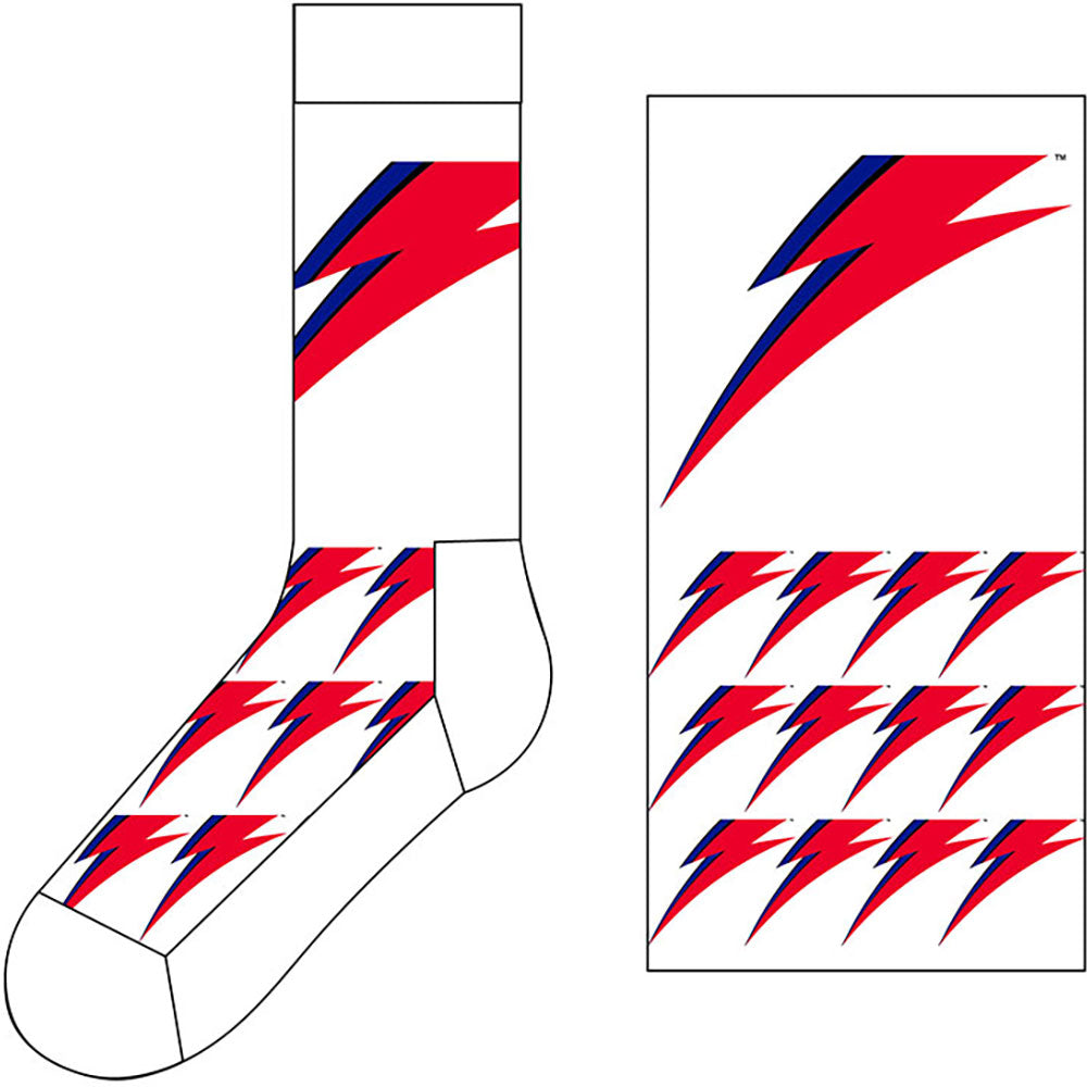 David Bowie White Socks - Flash