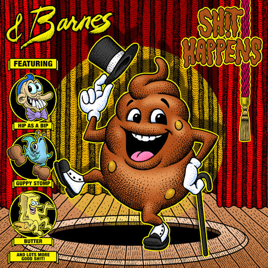 & Barnes LP - Shit Happens (Brown Vinyl) | Buy Now For 35.99