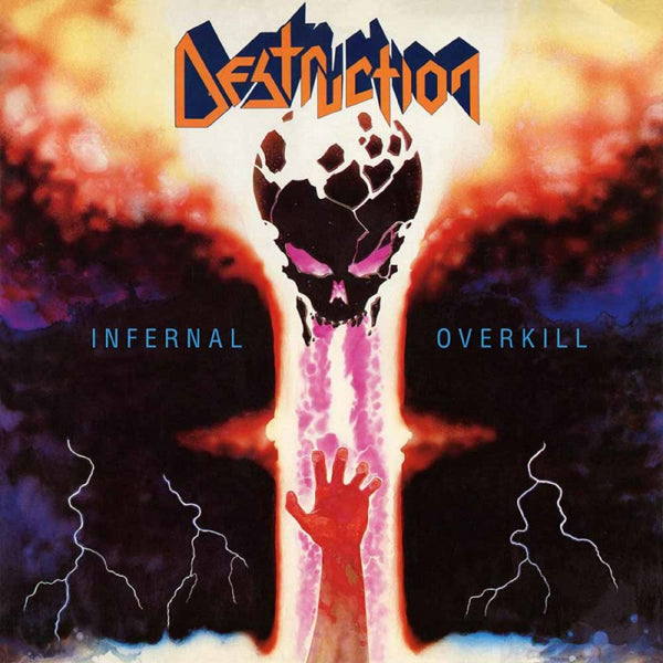 Destruction LP - Infernal Overkill (Orange/ Blue Mixed W/ Yellow Vinyl) | Buy Now For 83.99