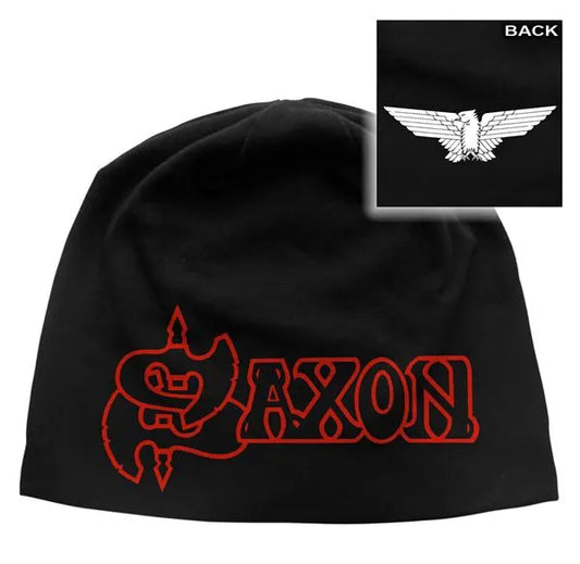 Saxon Beanie - Logo & Eagle
