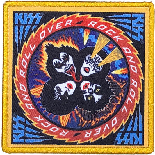 Kiss Patch - Rock And Roll Over Printed Patch