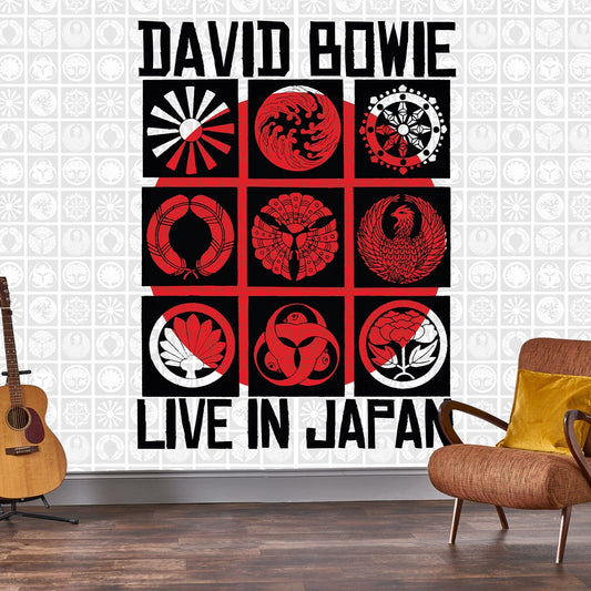 Rock Roll David Bowie Mural - 4m X 2.5m - Japan