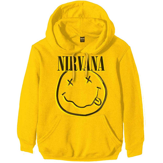 Nirvana Hoodie - Inverse Smiley (Yellow)