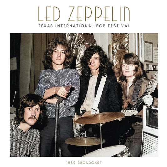 Led Zeppelin LP Vinyl Record - Texas International Pop Festival (Grey/Black Splatter Vinyl)