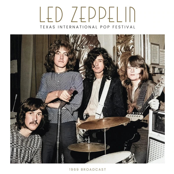 Led Zeppelin LP Vinyl Record - Texas International Pop Festival (Grey/Black Splatter Vinyl)