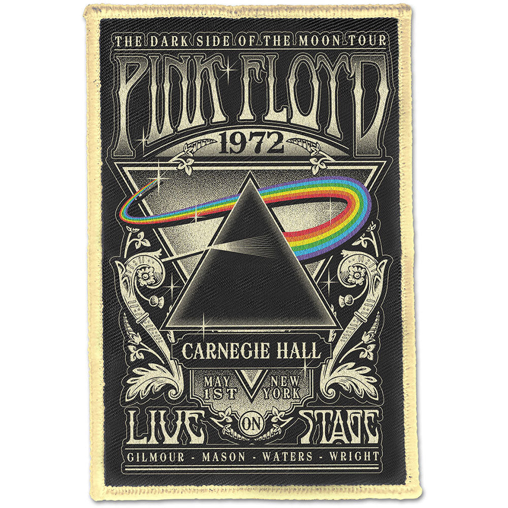 Pink Floyd Patch - Carnegie Hall Woven Patch