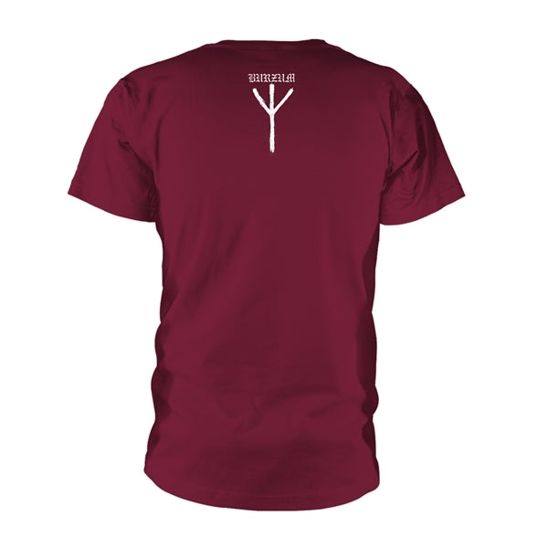 Burzum T-Shirt - Aske 2013 (Maroon)