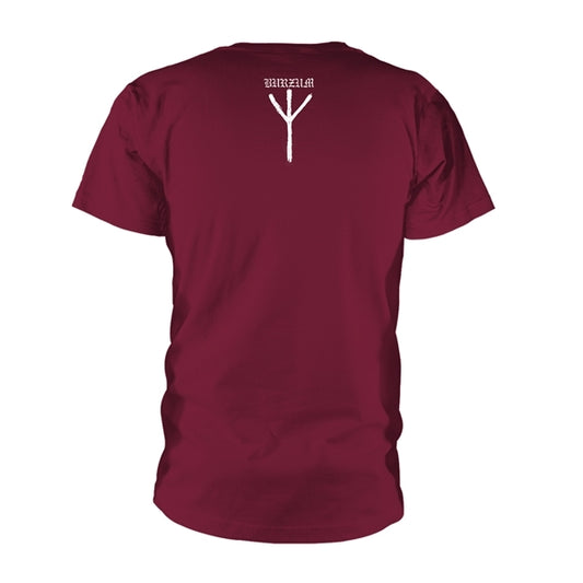 Burzum T-Shirt - Aske 2013 (Maroon)