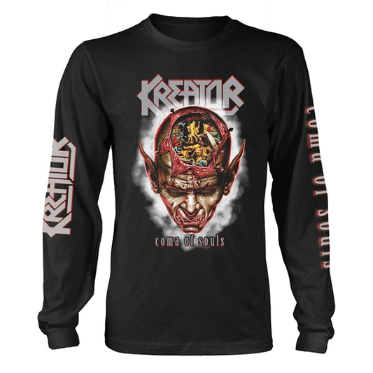Kreator Long Sleeve T Shirt - Coma Of Souls