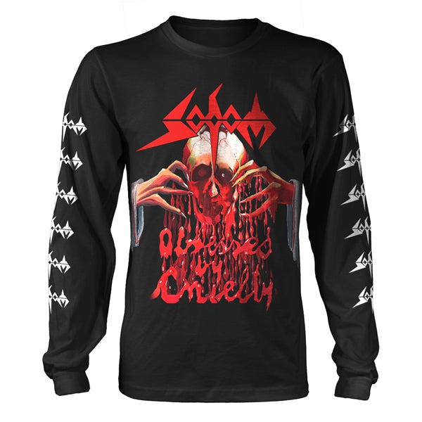 Sodom Long Sleeve T Shirt - Obsessed By Cruelty