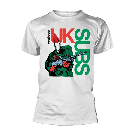 UK Subs T-Shirt - Warhead (White)