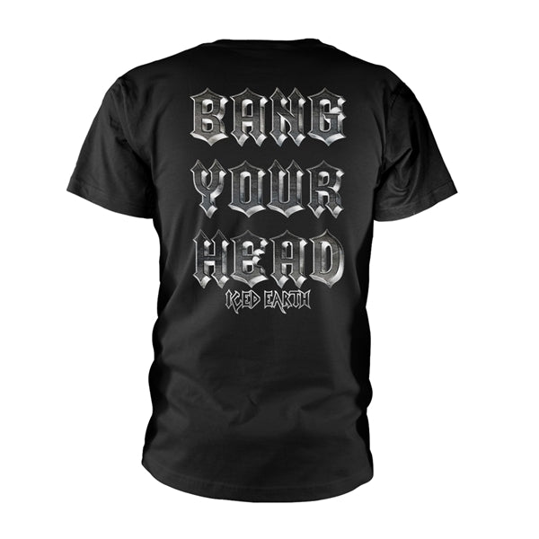 Iced Earth T Shirt - Bang Your Head