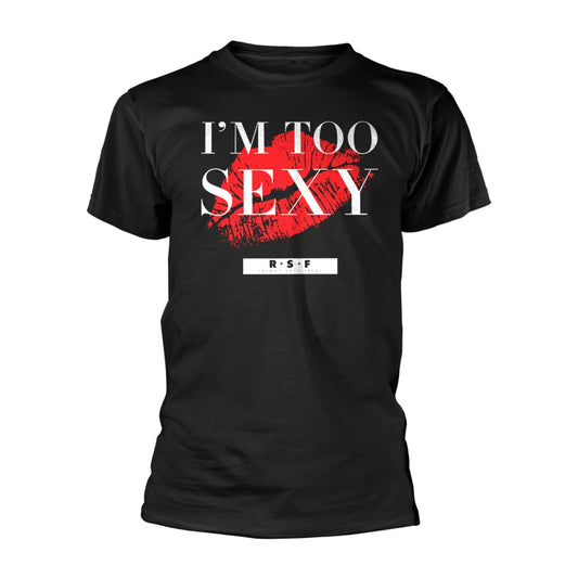 Right Said Fred T Shirt - I'M Too Sexy (Single) (Black) | Buy Now For 24.99