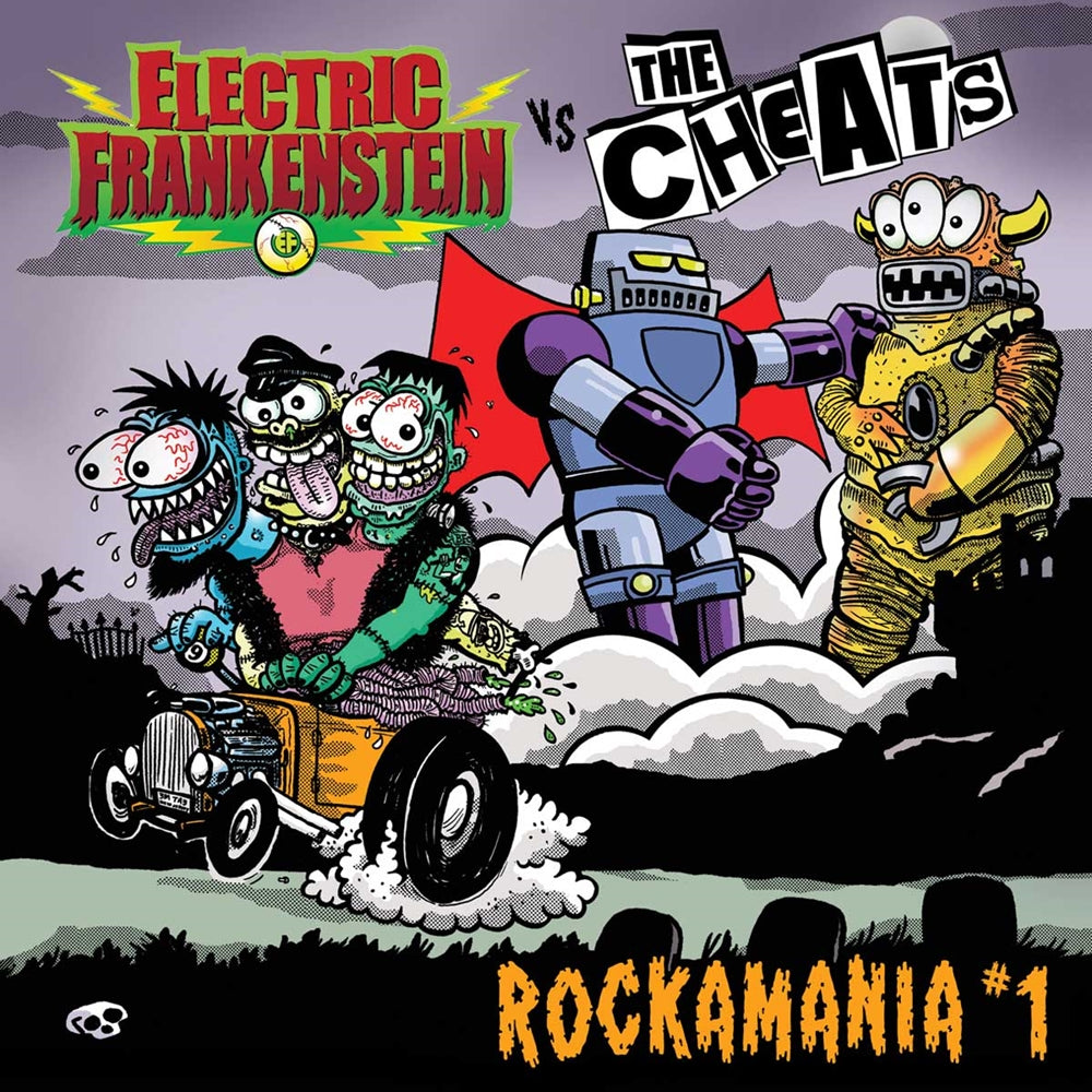 Electric Frankenstein/The Cheats LP - Rockamania I | Buy Now For 29.99