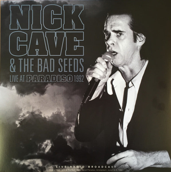 Nick Cave & The Bad Seeds LP Vinyl Record - Live At Paradiso 19 92
