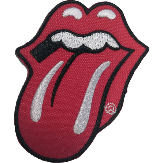 Rolling Stones Patch - Classic Tongue RED Standard Patch