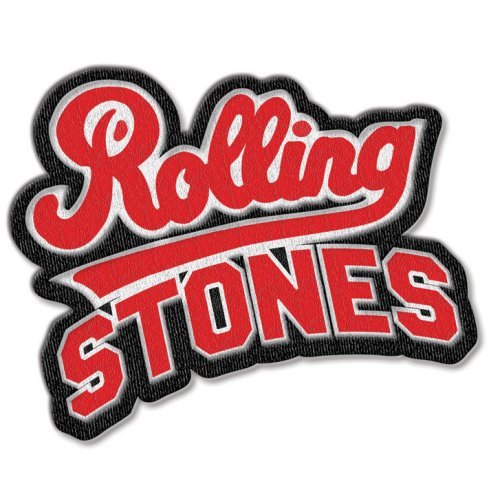 Rolling Stones Patch - Team Logo Cut Out Standard Patch