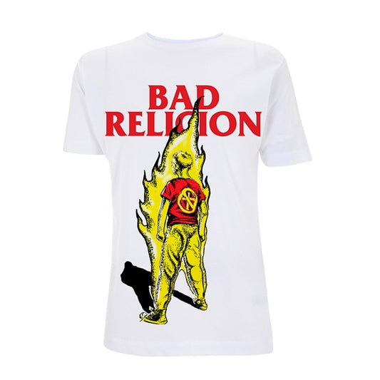 Bad Religion T Shirt - Boy On Fire | Buy Now For 29.99