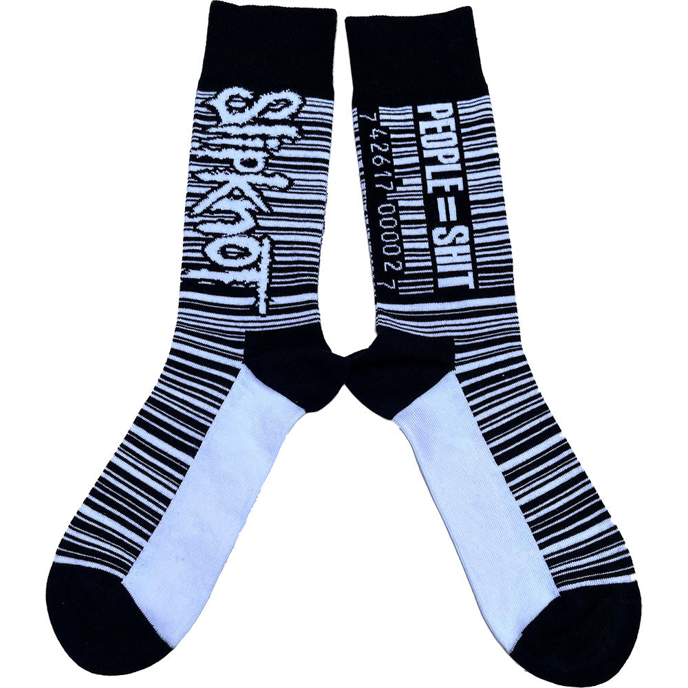 Slipknot Black Socks - Barcode