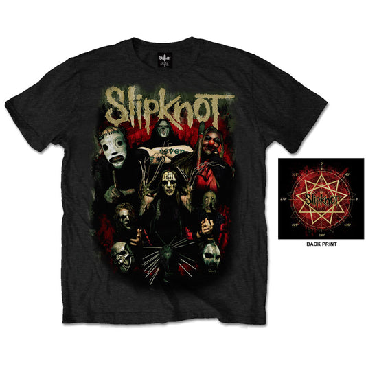 Slipknot T Shirt - Come Play Dying (Back print)