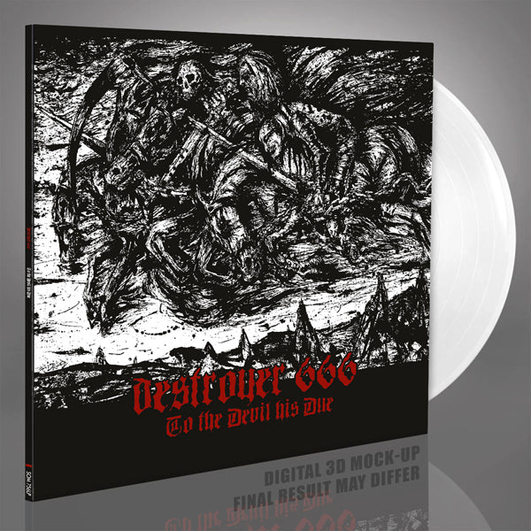 Destroyer 666 LP - To The Devil His Due (Ltd.White Vinyl) | Buy Now For 44.99