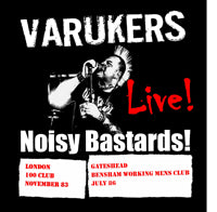 The Varukers LP - Live Noisy Bastards | Buy Now For 23.99