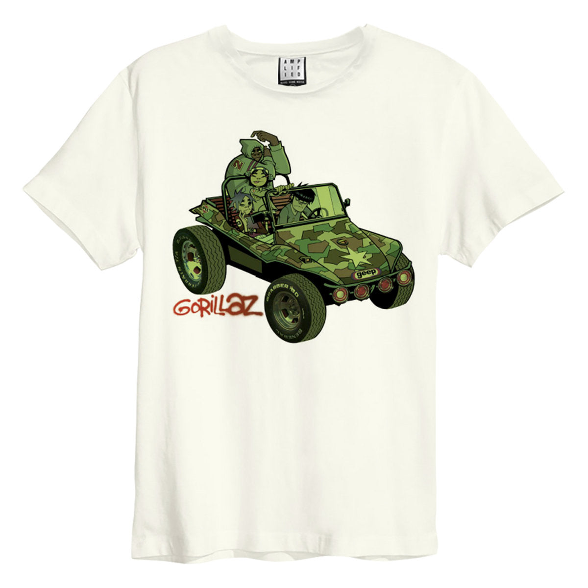 Gorillaz T Shirt - Geep Amplified Vintage | Buy Now For 29.99
