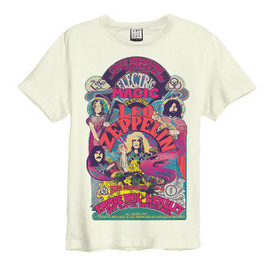 Led Zeppelin T Shirt - Electric Magic Amplified Vintage | Buy Now For 29.99