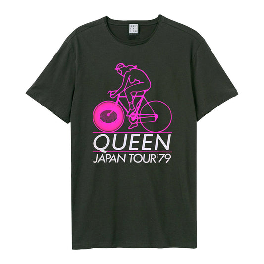 Queen T Shirt - Japan Tour 79 Amplified Vintage | Buy Now For 29.99