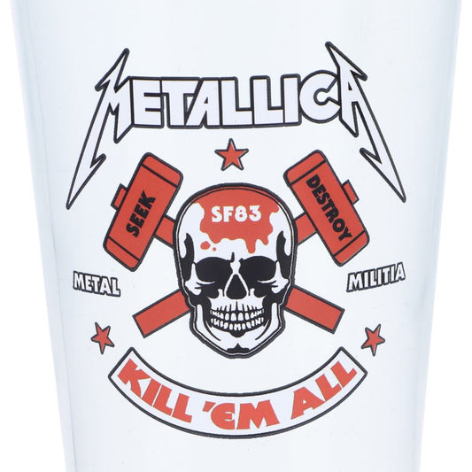 Metallica Glassware - Kill Em All