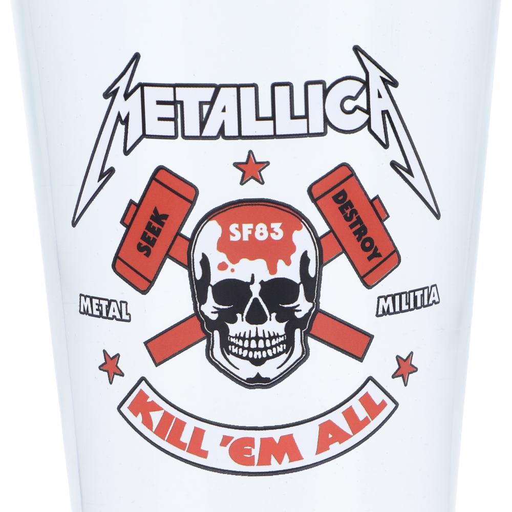 Metallica Glassware - Kill Em All