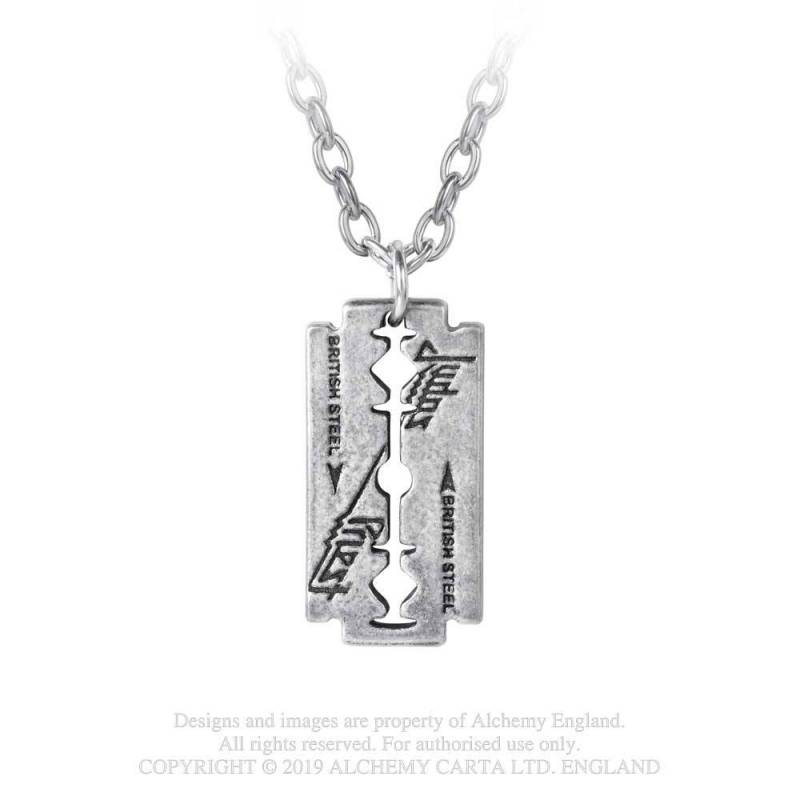 Judas Priest Razorblade Necklace