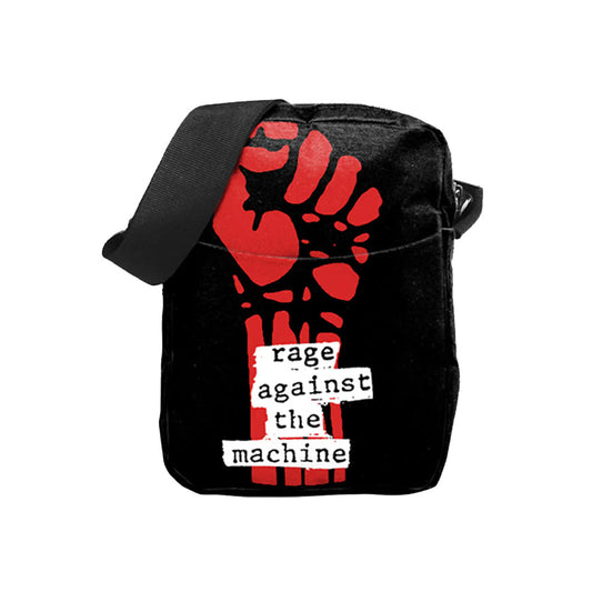Rocksax Rage Against The Machine Crossbody Bag - Fistful | Buy Now For 19.99