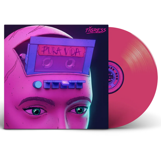 Tigress LP Vinyl Record - Pura Vida (Transparent Magneta Vinyl)