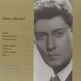 Lalo / Saint-Saens CD - Merckel: Historical Recordings