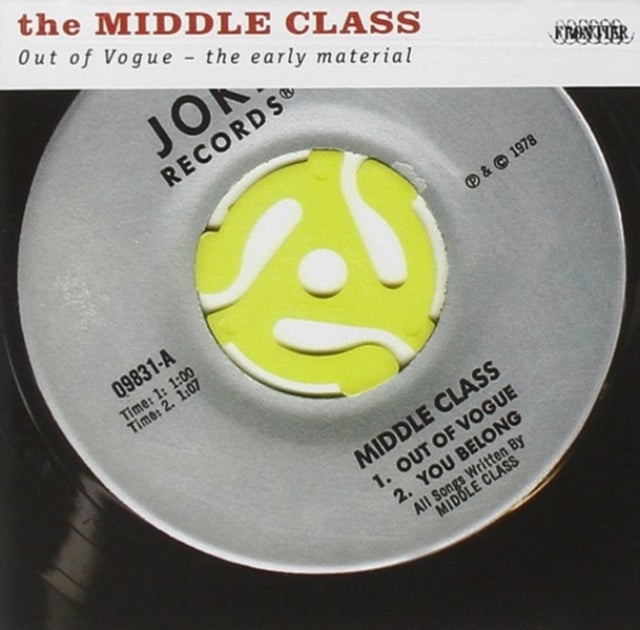 Middle Class CD - Out Of Vogue - The Early Material